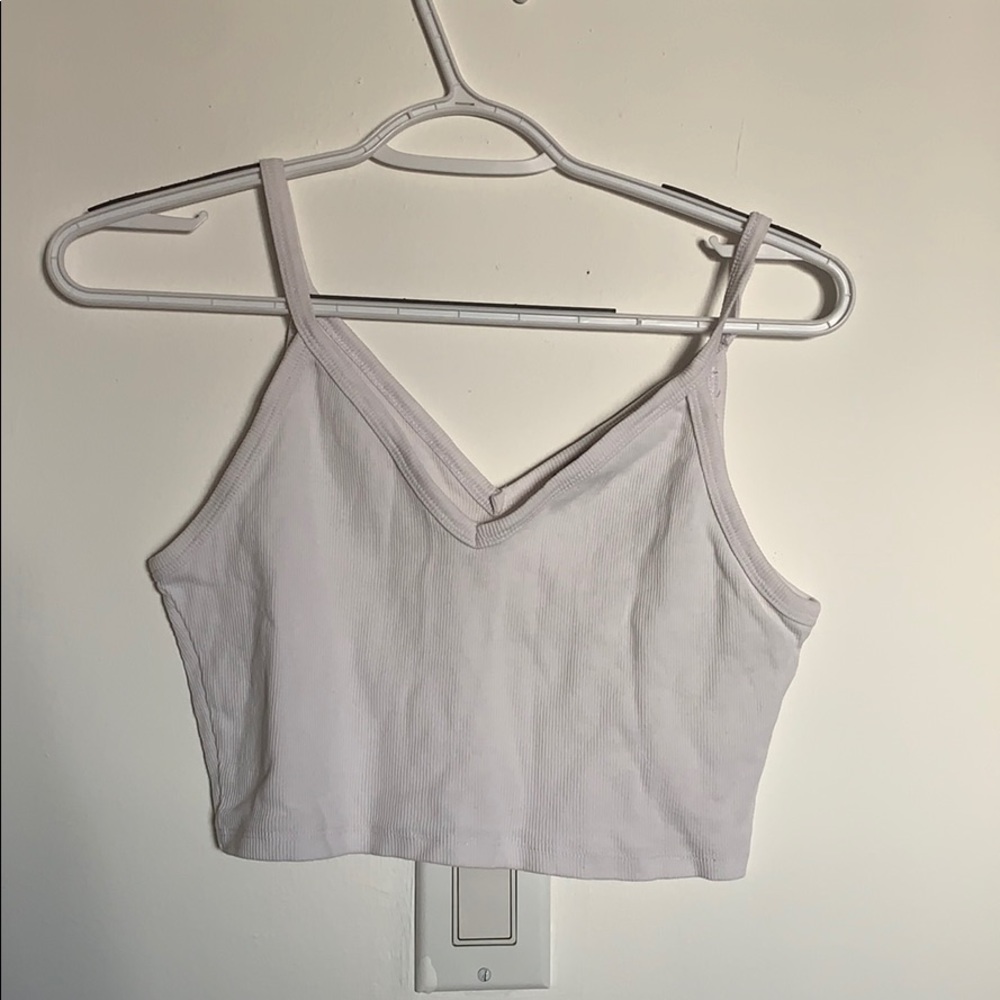White tank top zara trafaluc